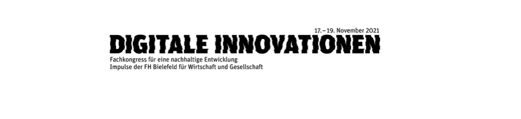 Fachkongress Digitale Innovationen 2021 der FH Bielefeld am 18. November 2021