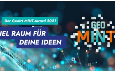 Geo-IN-MINT Award 2021 – Verlängerung der Einreichungsfrist bis 15.11.