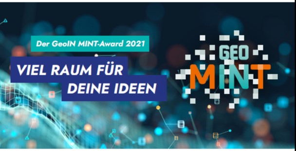 Geo-IN-MINT Award 2021 – Verlängerung der Einreichungsfrist bis 15.11.