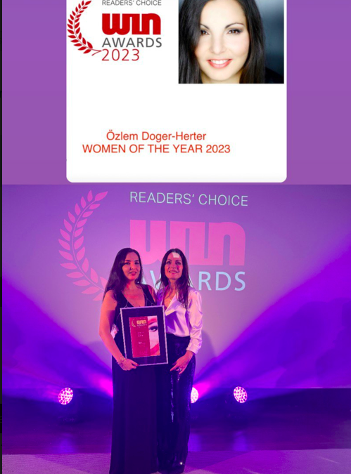 Özlem Doger-Herter zur „IT-Women of the Year 2023“ in der Kategorie Startups ausgezeichnet